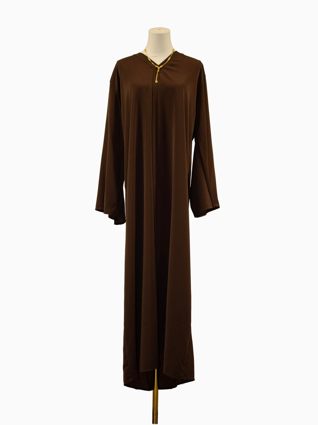 brown abaya