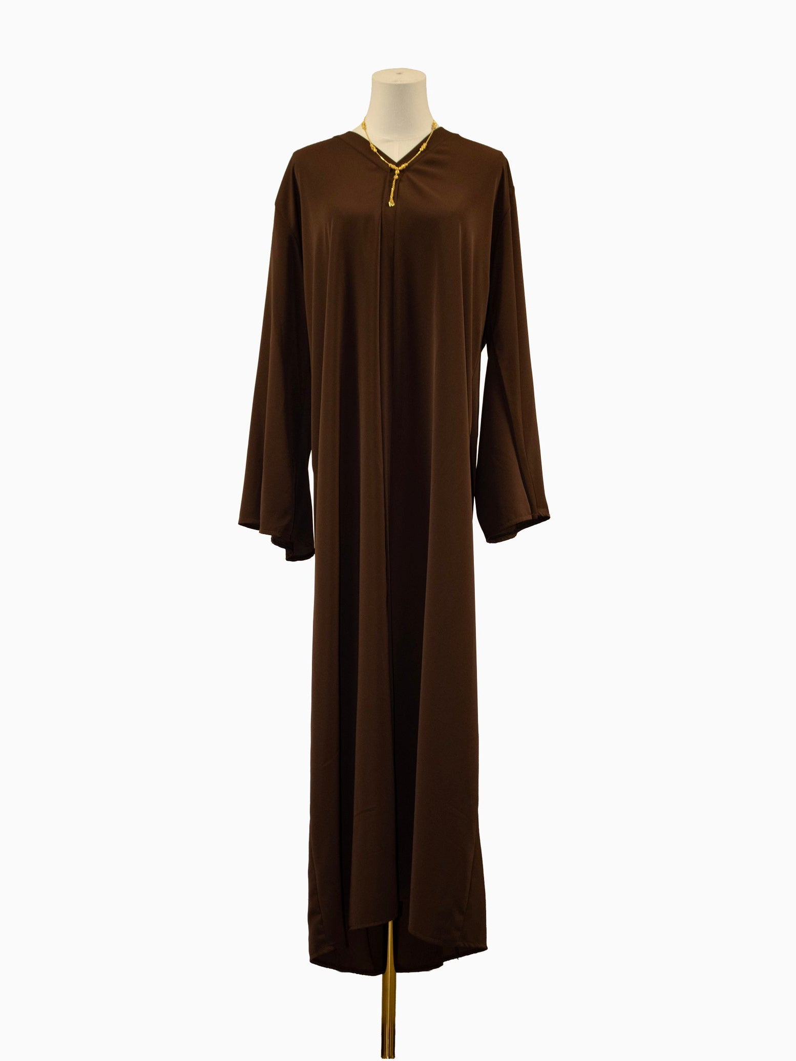 brown abaya