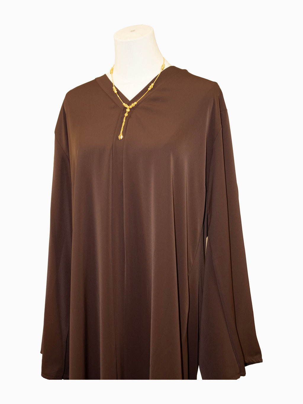 brown abaya