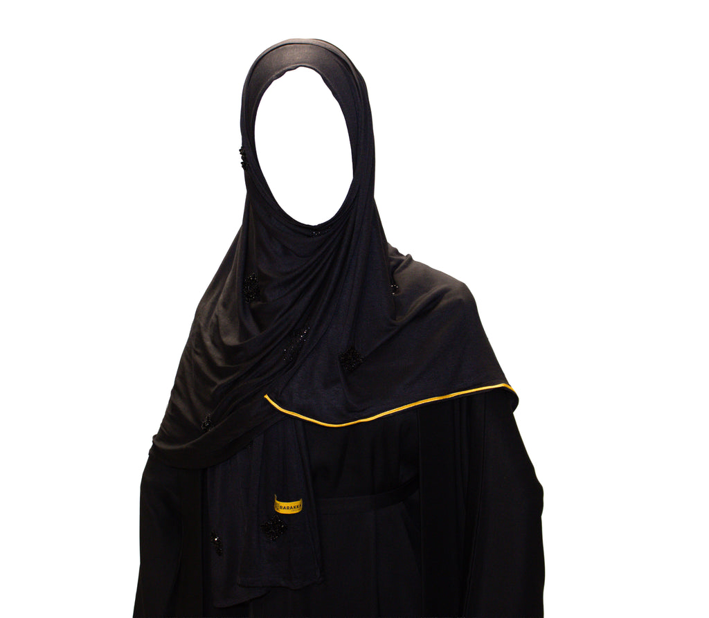Barakka Bazaar full fit Black Hijab