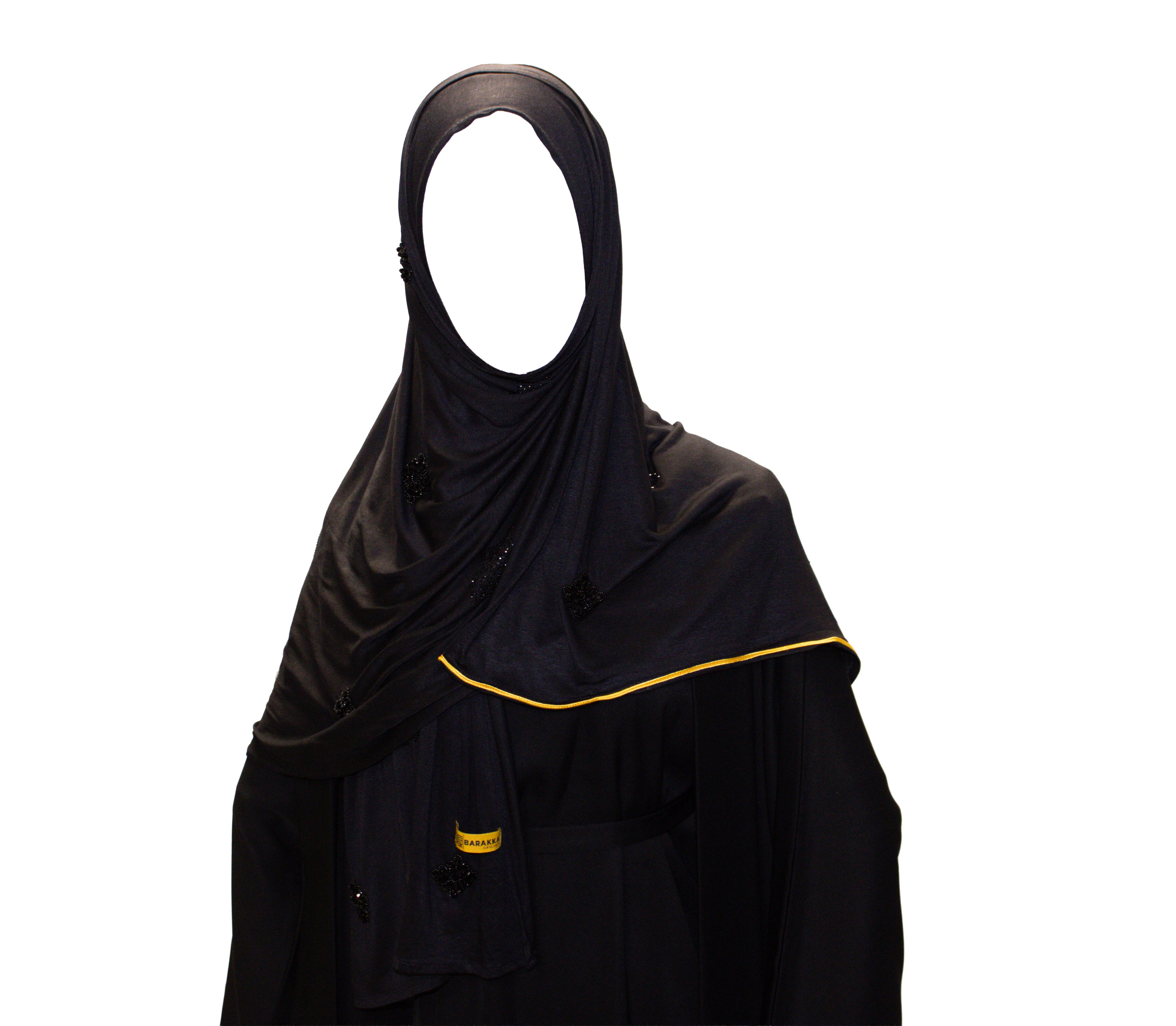 Barakka Bazaar full fit Black Hijab