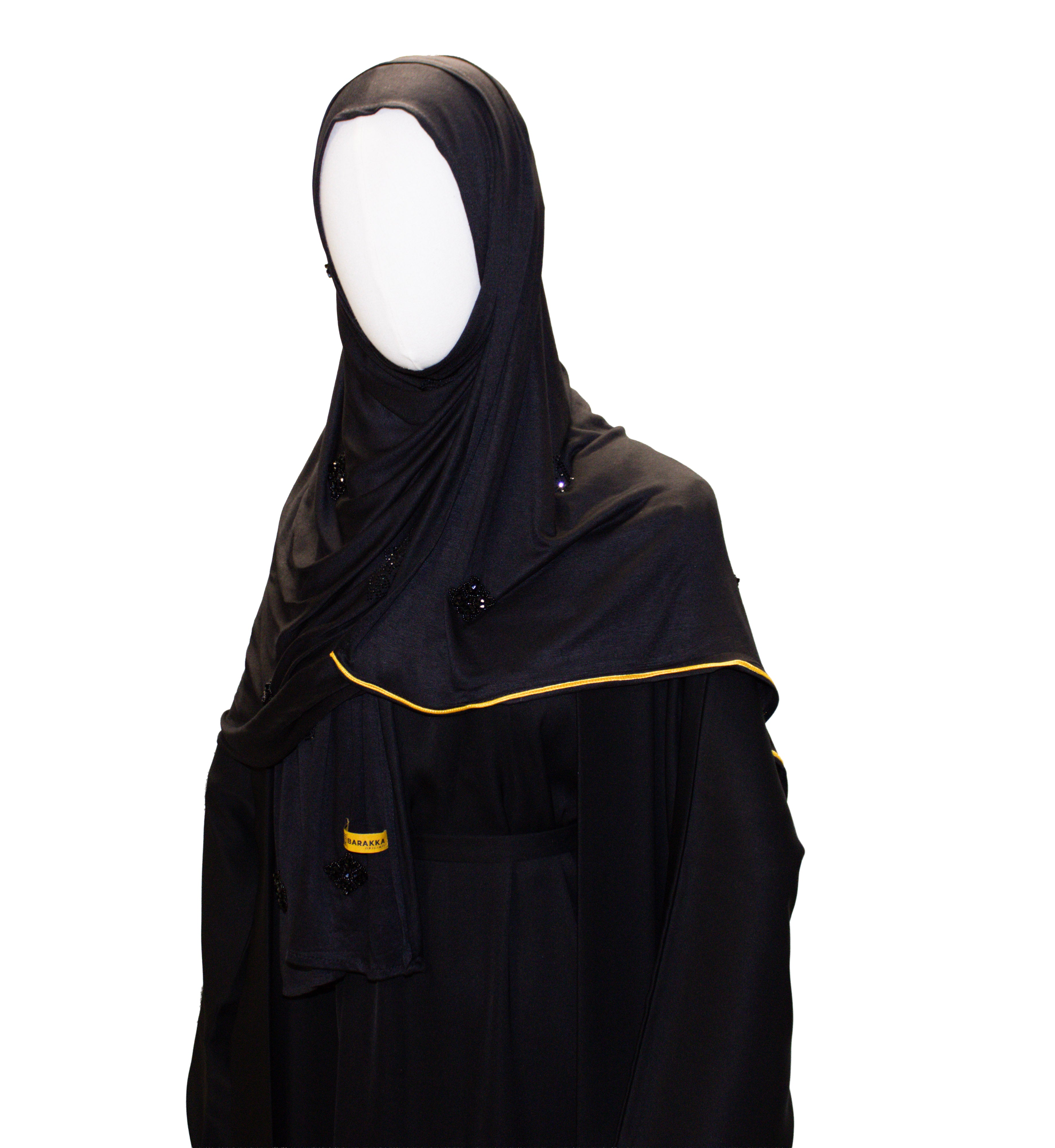 Barakka Bazaar full fit Black Hijab