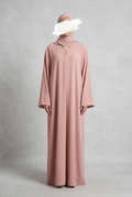 Pink abaya