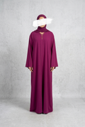 Purple abaya