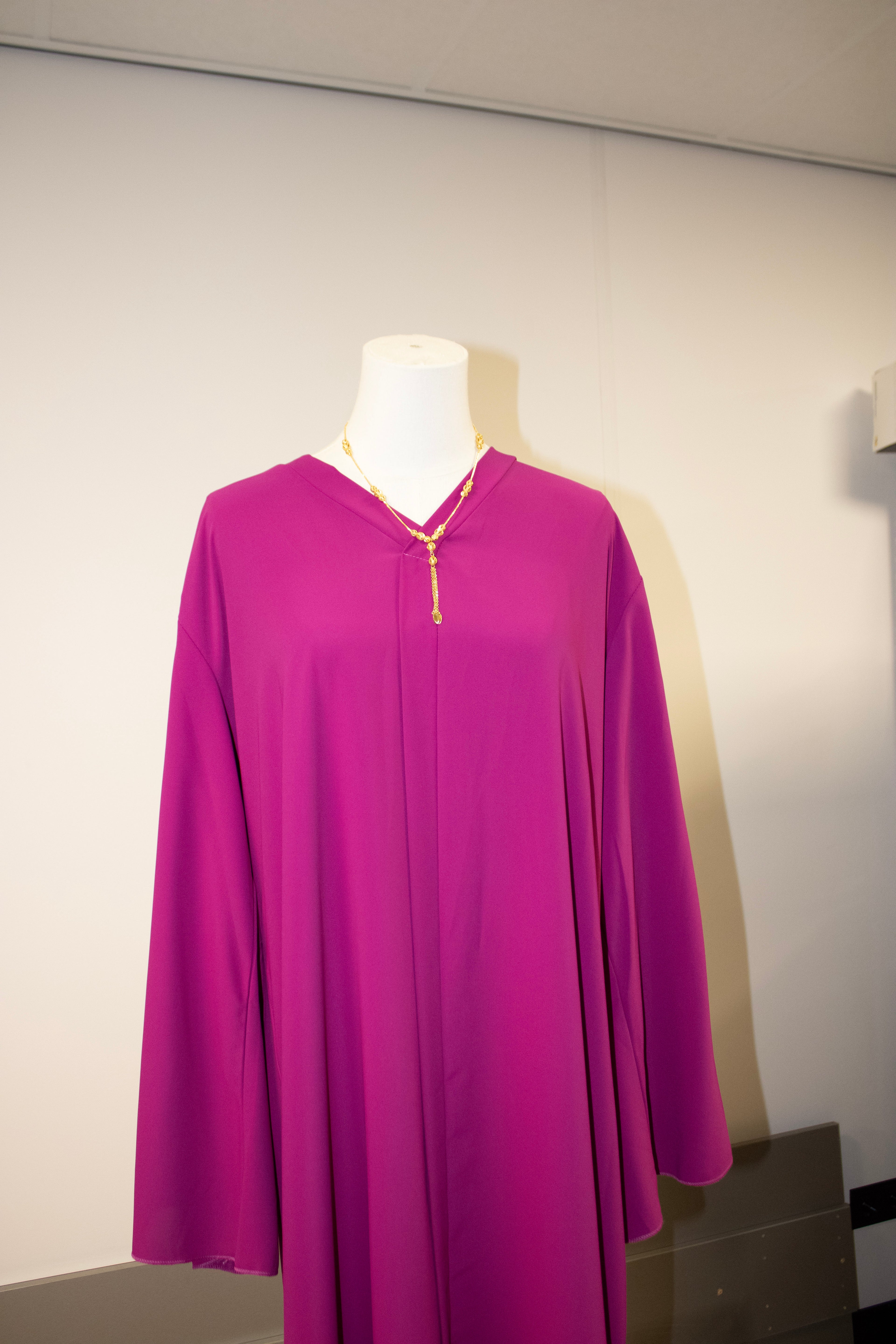Purple abaya