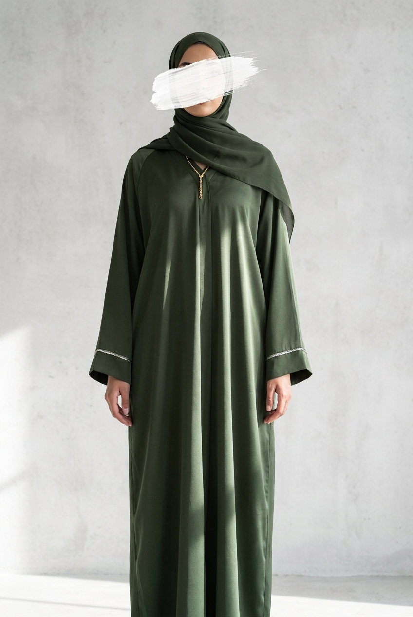 green abaya