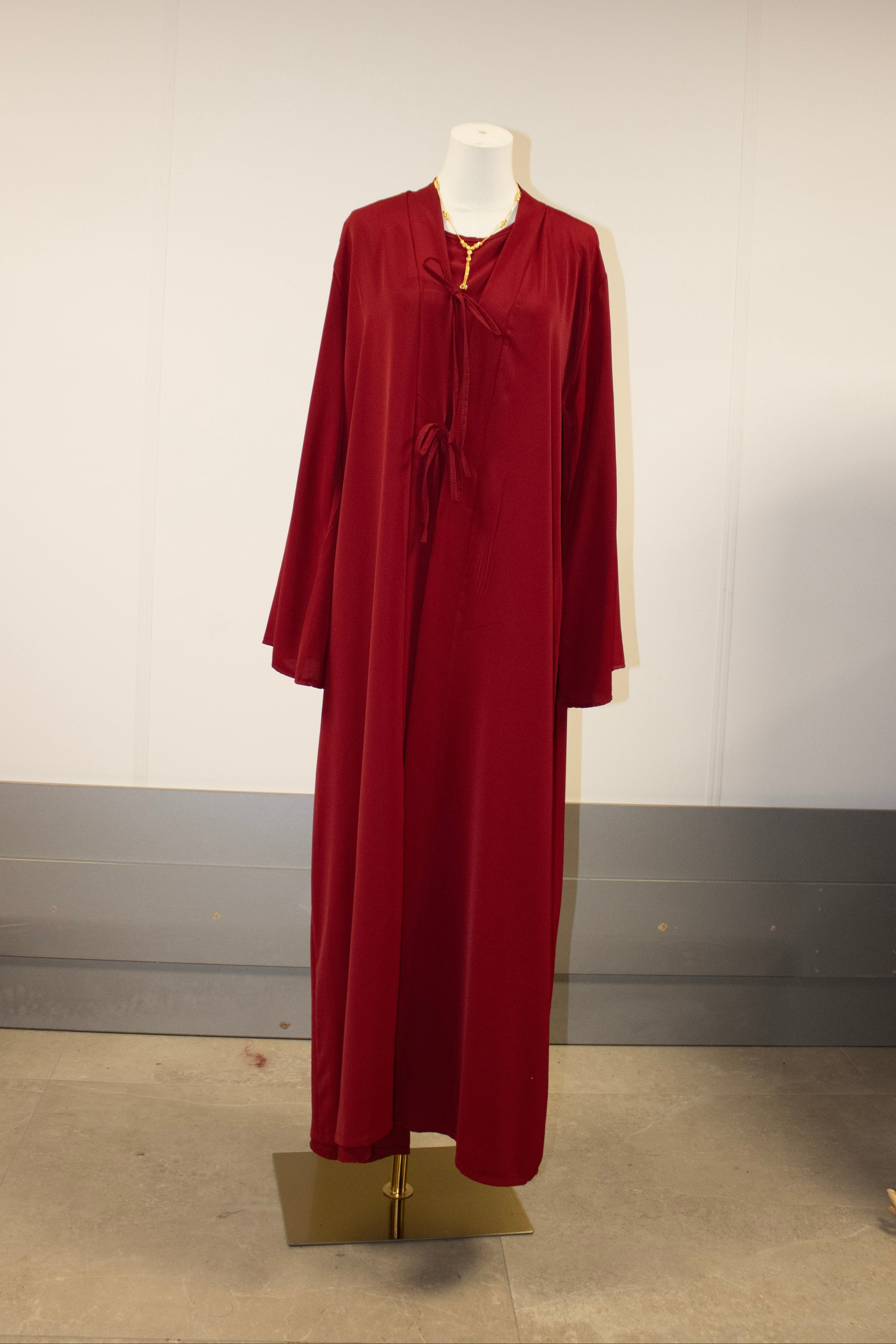 Red abaya