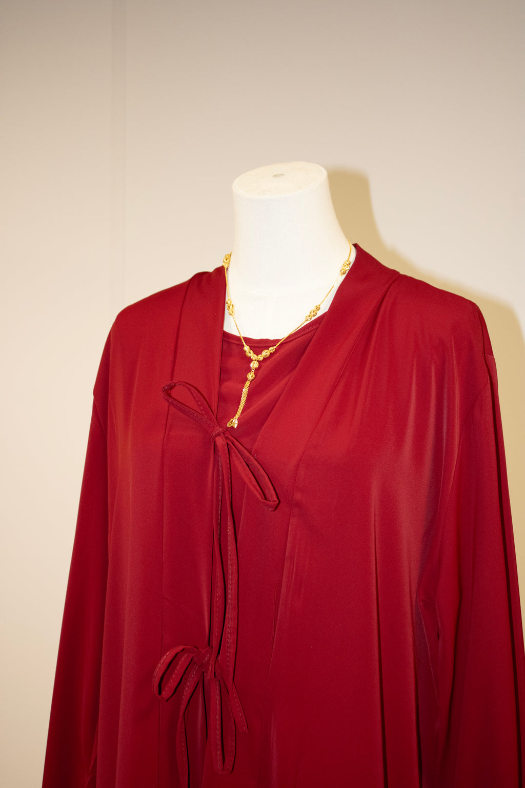 Red abaya