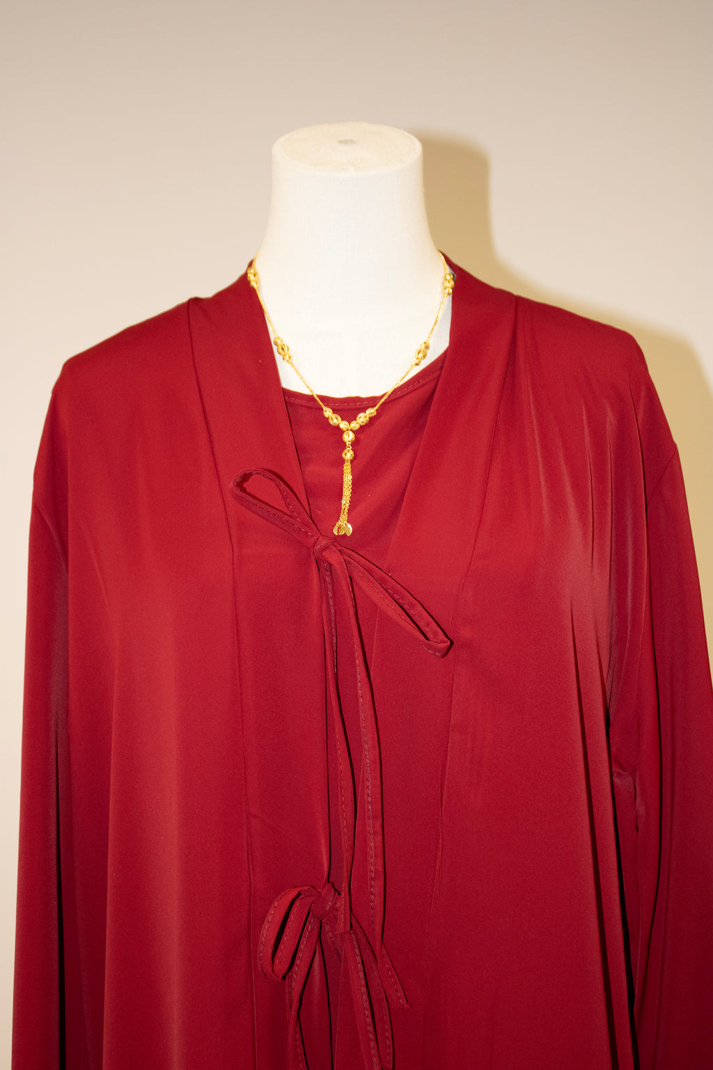 Red abaya