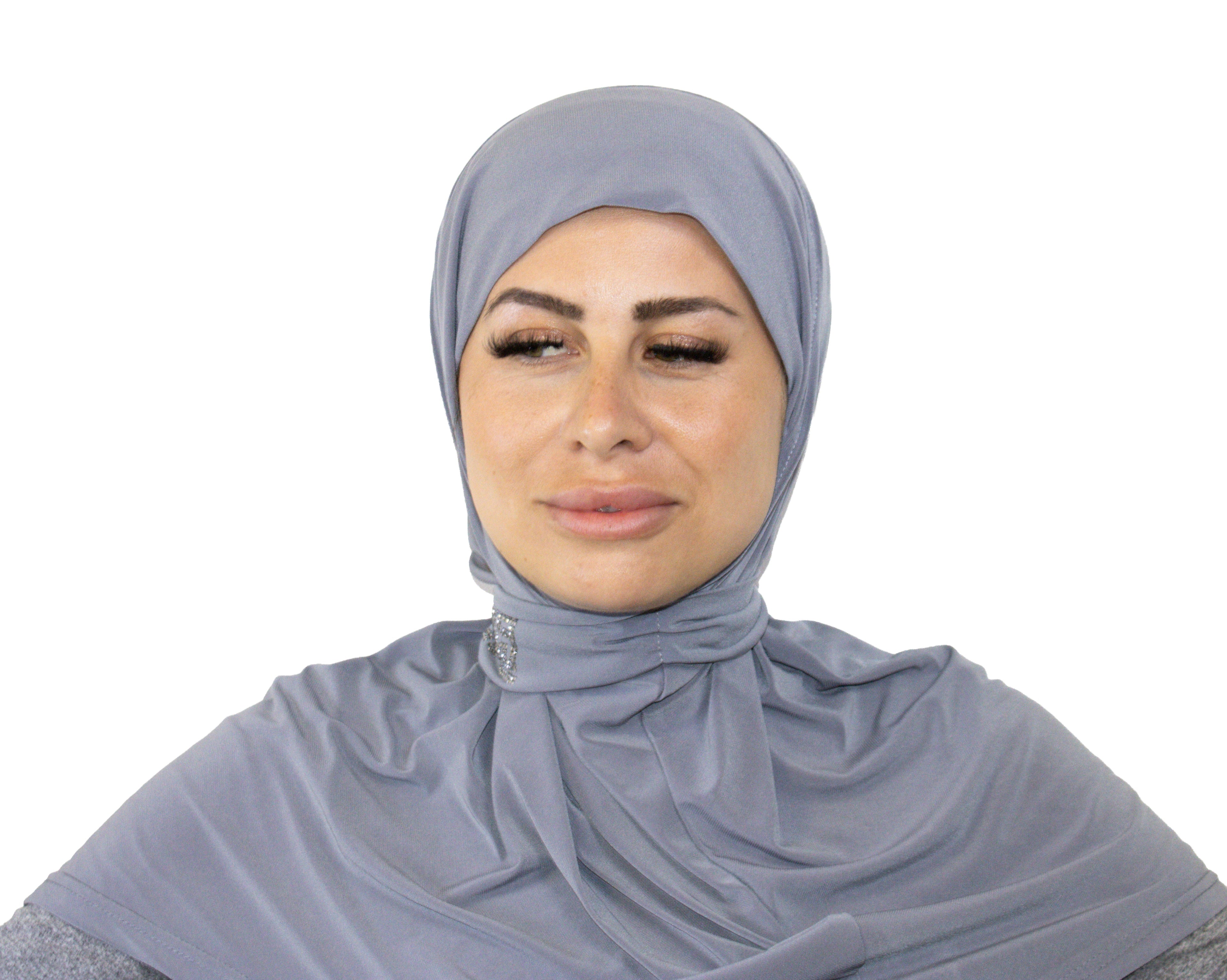 Barakka Bazaar grijze hoofdoek
