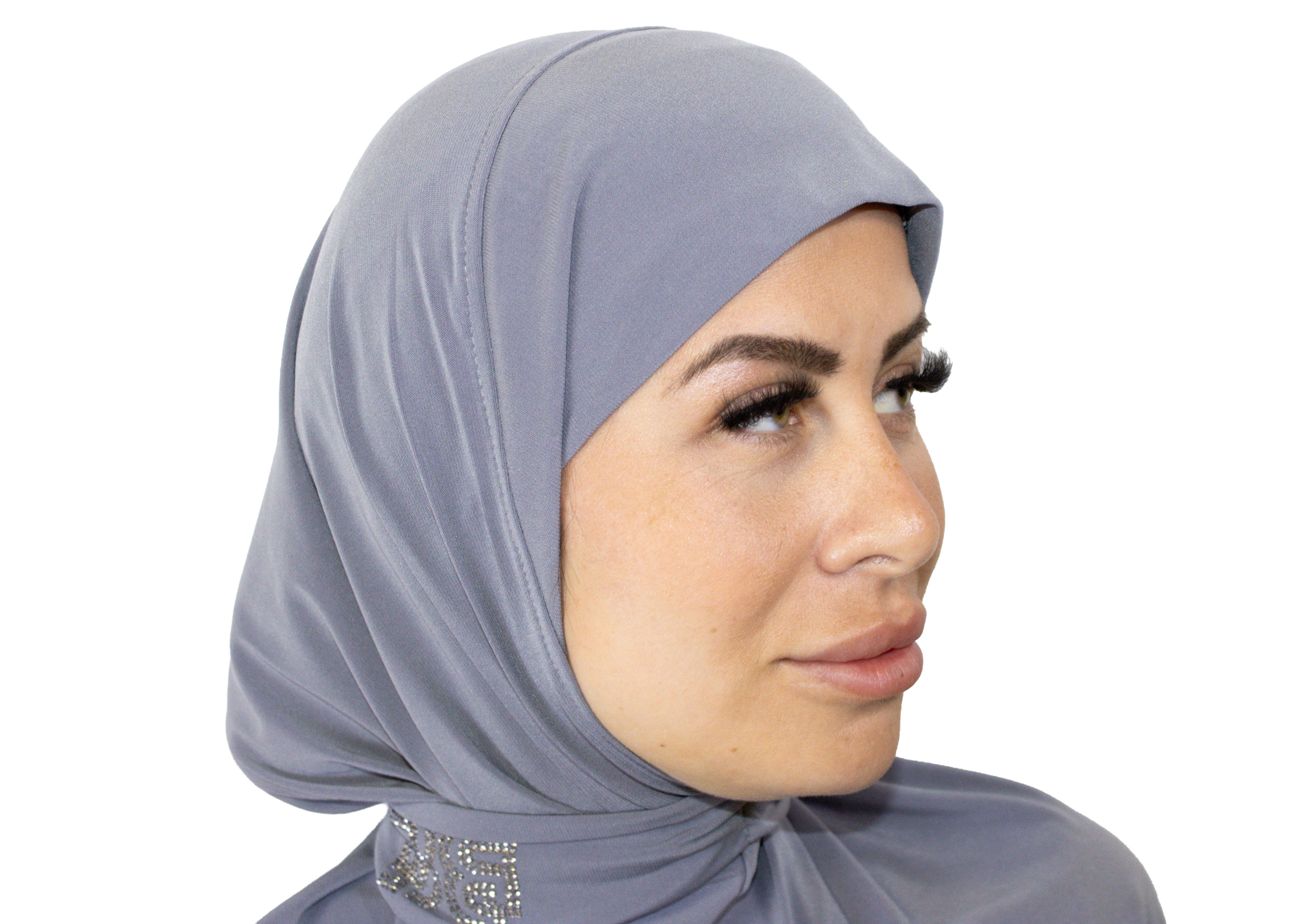 Barakka Bazaar grijze hoofdoek