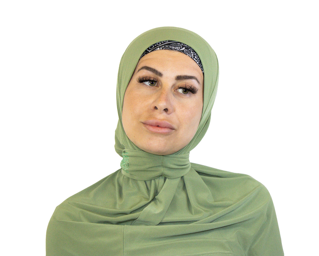 Barakka Bazaar groen hoofdoek