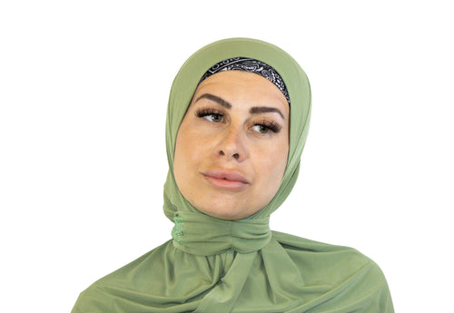 Barakka Bazaar groen hoofdoek