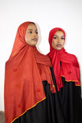 Orange abaya