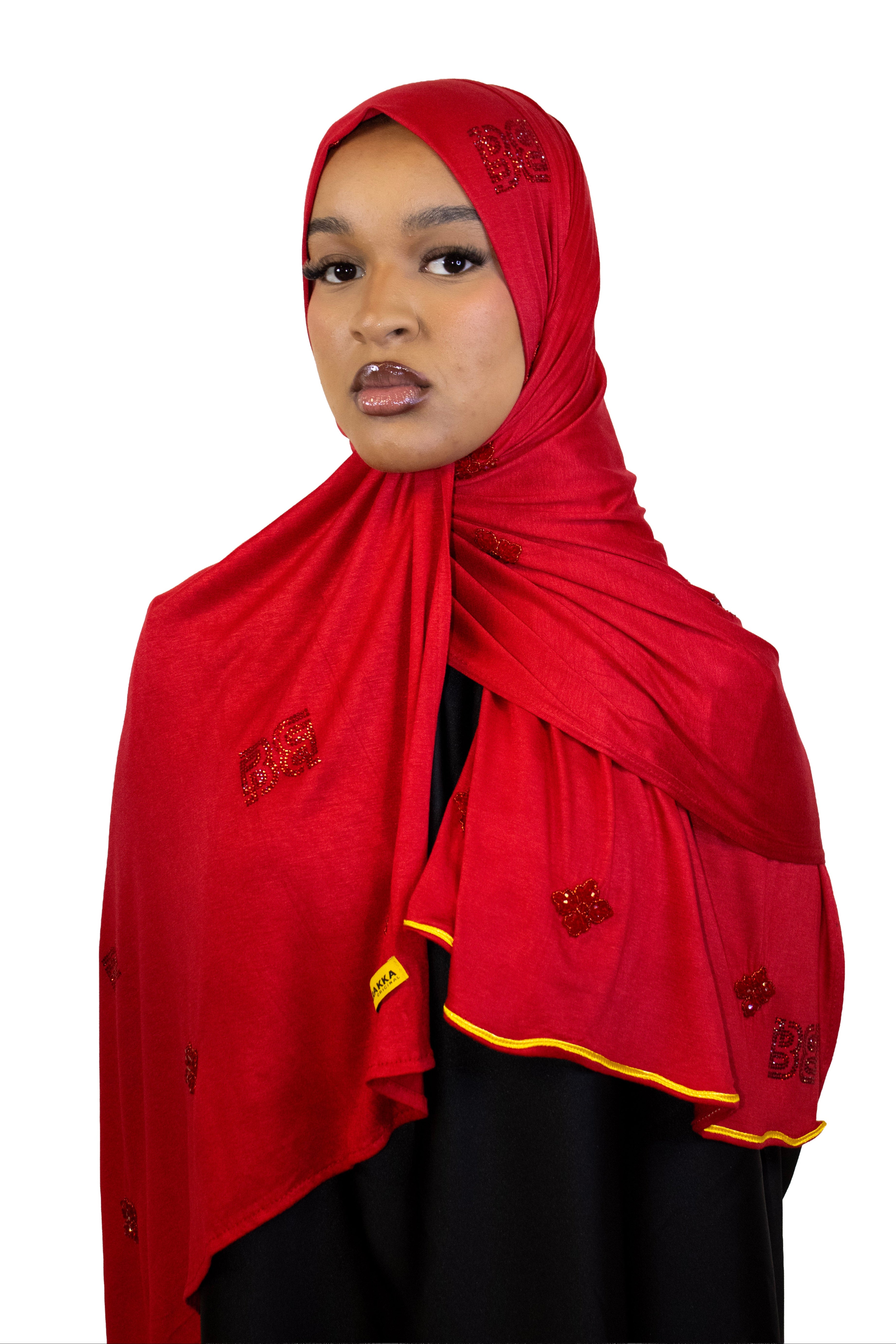 Barakka Bazaar Red Scarf
