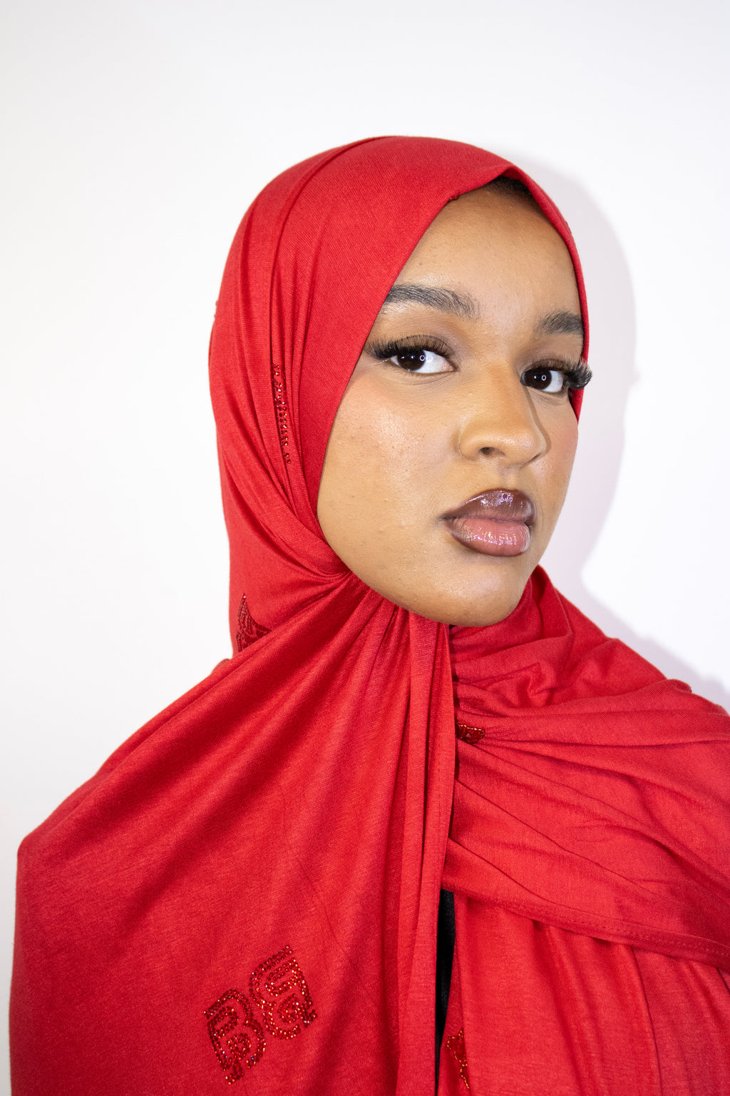 Barakka Bazaar Red Scarf