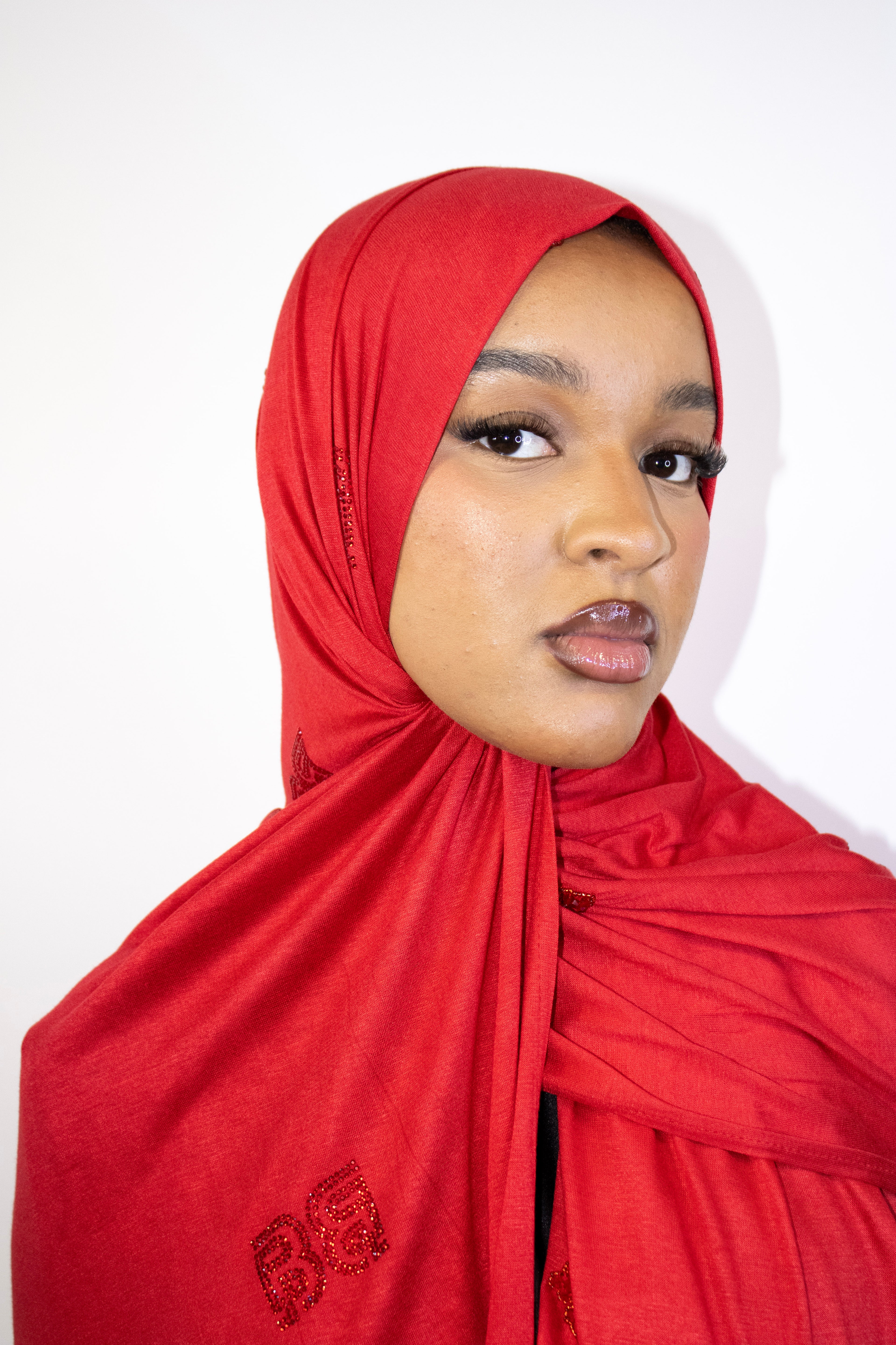 Barakka Bazaar Red Scarf