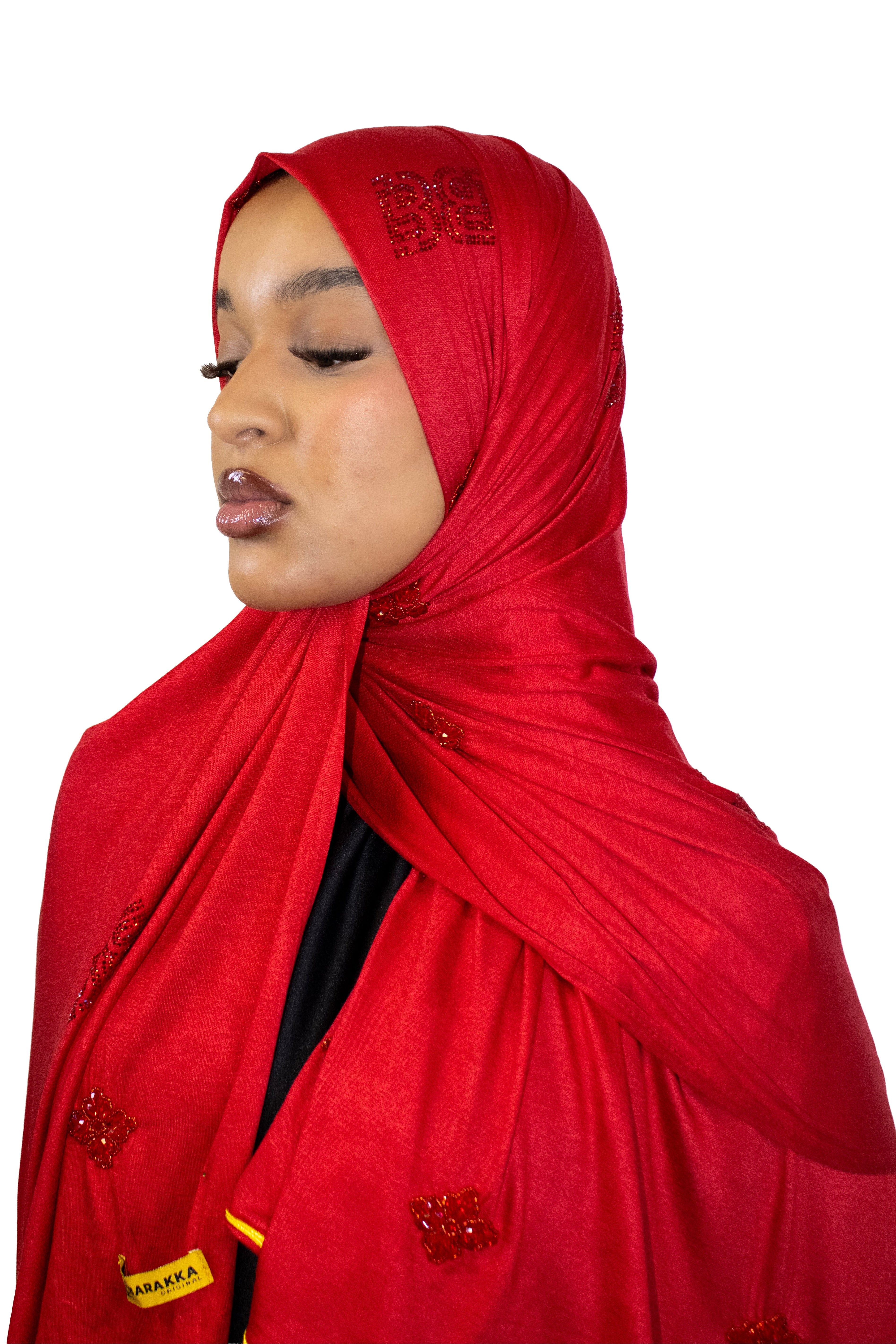 Barakka Bazaar Red Scarf